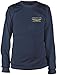 Honda Mens Goldwing Tour Collection Long-Sleeve T-Shirt, Navy, X-Large