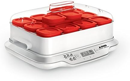 Seb Yaourtière Multidélices Express 12 Pots Rouge Yaourt Maison 5 Programmes Automatiques Desserts Lactés Fromages Blancs Desserts Moelleux Pots de 140ml 100% sans BPA YG661500 - Cuisine A Vivre Seb Yaourtière Multidélices Express 12 Pots Rouge Yaourt Maison 5 Programmes Automatiques Desserts Lactés Fromages Blancs Desserts Moelleux Pots de 140ml 100% sans BPA YG661500