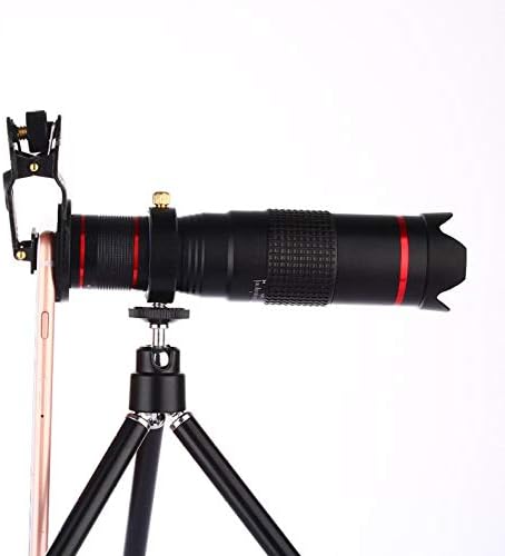 Rwdacfs Hd Mobile Phone Camera, 22X4K/25X4K Mobile Phone Telephoto Telescope, Blackout Fixed Focus Slr