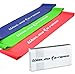 Wailea Fitness Premium Resistance Exercise Bands / Exercise Loops Pack of 3