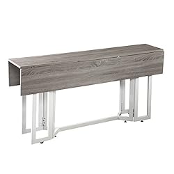 SEI Furniture Driness Drop Leaf Console to Dining