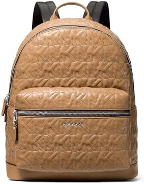 Michael Kors Taupe/Brown Logo Dome Backpack Cindy Large Signature Logo Backpack in BROWN - Sale  main image 2