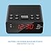 Clock Radio, Digital FM Bedside Alarm Clocks Radio with USB Charger Port for Bedrooms or Livingroom