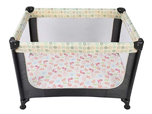 2 Playard+Stretchy+Portable+Mattress+Knlpruhk