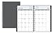 Blue Sky 2017 Weekly & Monthly Planner, Wire-O Binding, Charcoal Cover, 5