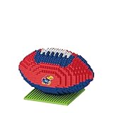 Kansas Jayhawks NCAA 3D BRXLZ Football Puzzle