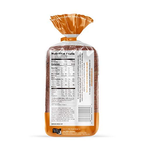 Daily Kneads Whole Grain Veggie Bread + Flatbread Combo Variety 10-Pack