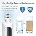 Waterspecialist 469690 ADQ36006101 Refrigerator Water Filter, Replacement for LG® LT700P®, Kenmore® 9690, ADQ36006102, 46-9690, LFXS30766S, WSL-3, FML-3, RFC1200A, Pack of 3
