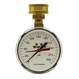 Watts Water Pressure Test Gauge, 276H300 3/4"