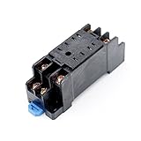 Baomain DYF08A DIN Rail Mount 8 Terminals Relay Socket Base for MY2NJ HH52P H3Y 5 PCS