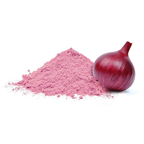 Red Onion Powder - 1 lb (16 oz) - Pure, Fine Ground, Dehydrated, Gluten Free, Non-GMO, 100% Vegan, No Preservatives in Eco-Friendly Packaging Bulk Pack