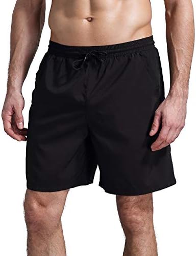 1994Fashion Men’s Running Shorts Gym Active Shorts with Pockets Quick Dry 7” for Sports, Trainning, Workout