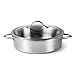 Calphalon Contemporary Stainless Steel Cookware, Sauteuse, 5-quart