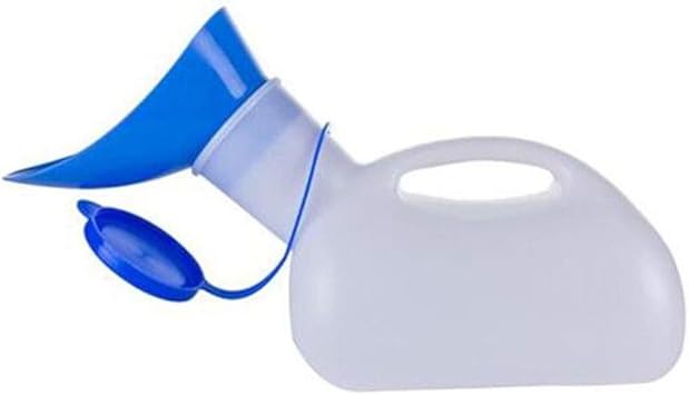 Amazon Co Jp 蓋1000mlの緊急の男性の女性のおしっこのお菓子の車の旅の屋外のキャンプの女性便器の小便器 スポーツ アウトドア