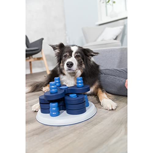 TRIXIE Flower Tower Strategy Game, Advanced Dog Puzzle Toy, Level 3