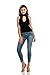 Emery Pointe Turtleneck Sleeveless Chest Cutout Top