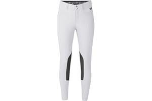 Kerrits Kids Crossover II Knee Patch Riding Breeches – Lightweight, Durable, Easy-Care Kids Year Round Riding Pants, Pockets