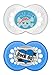 MAM Rock N' Roll Orthodontic Pacifier, Boy, 6+ Months, 2-Count