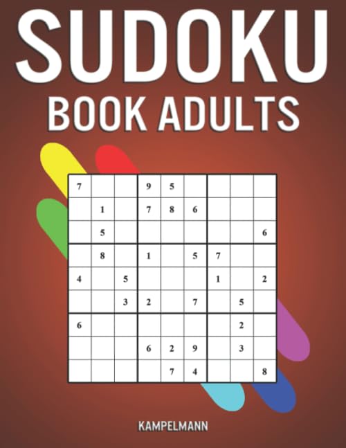 Sudoku Book Adults: 600 Easy to Hard Sudokus with Solutions - A4