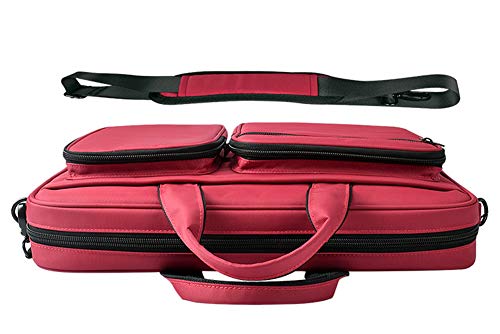 ABRONDA 11.6-13.3 Inch Fabric Sleeve Case Cover Laptop Shoulder Briefcase Bag Compatible 11.6-13.3 Inch MacBook Pro, MacBook Air, Ultrabook Netbook Tablet,ThinkPad T-series|X1 Carbon Yoga Surface Book