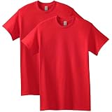 Gildan Women's Heavy Cotton T-Shirt 2-Pack - Style G5000L, Gold/Royal/Black, Large
