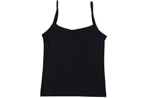 Girls Undershirts Toddler Camisole Spaghetti Straps Cami Dance Tank Tops Sleeveless Casual Basic Top Soft Summer Camisoles