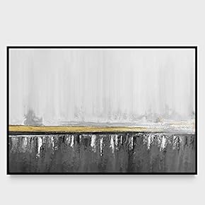 signwin Framed Canvas Wall Art Abstract Seascape Canvas...