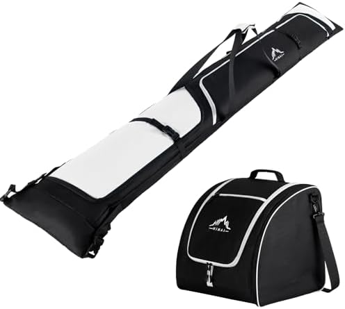 Amazon.com: High Sierra Ski Bag & Sku Boot Bag Combo, Black/Black