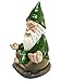 GlitZGlam Zen Gnome – Tranquility and Peacefulness for Your Fairy Garden and Garden Gnomes 9 Inches Tall Miniature Figurine