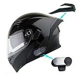 1Storm Motorcycle Modular Full Face Flip up Dual