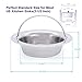 Noridez 2 Pack Upgrade Kitchen Sink Strainer with Handle, Premium Stainless Steel Sink Garbage Disposal Stopper Mesh Basket, Stainless Steel Kitchen Sink Basket Strainer, Wide Rim 4.33