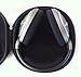 CASEBUDi Large Hard Headphone Case | Compatible with Sony, Sennheiser, Beats & More | Black Ballistic Nylon