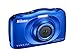 Nikon COOLPIX S33 Waterproof Digital Camera (Blue) (Discontinued by Manufacturer)