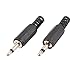 uxcell a13121200ux0044 3.5 mm Mono Male Jack Single Channel Microphone Adapter Connector 10pcs (Pack of 10)
