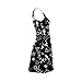 Custom Summer Sundress Black And White Design Dress Sundress