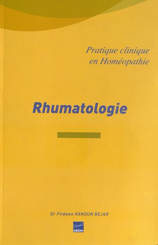 Rhumatologie