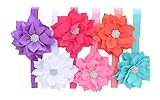 niceeshop(TM) Baby Girls Lotus Leaf Crystal Elastic Headband Hair Accessories