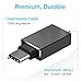 Hhusali USB-C Adapter Type-C to USB 3.0 Adapter (3-Pack)