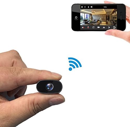 PNZEO W2 Mini Hidden Camera 1080P HD IP Camera Video Recorder 140 wide-angle wireless wifi Spy Camera Security Camera Remote view Motion Detectionfor