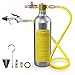 VI-CO A/C Flush Kit, Air Conditioner System Flush Gun Kit, Canister Gun Kit Clean Tool Set, AC Flushing Kit for R134 R12 R22 R410 R404