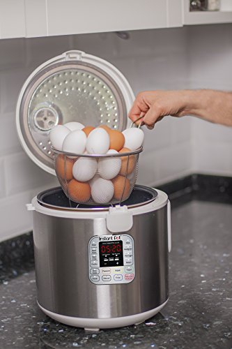 image for Pars&Pars Stainless Steel Steamer Basket Removable Handle Fits Perfect