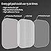 Apipi 30 Pcs/10 Sets Hip Stimulator Training Replacement Gel Sheet Pads for EMS Hips Muscle Trainer and Butt Toner, Enhancement Accessory Sexy Hips Women Buttocks Shaping Equipment