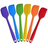 Silicone Spatulas, SUMERSHA 6pack 8.5