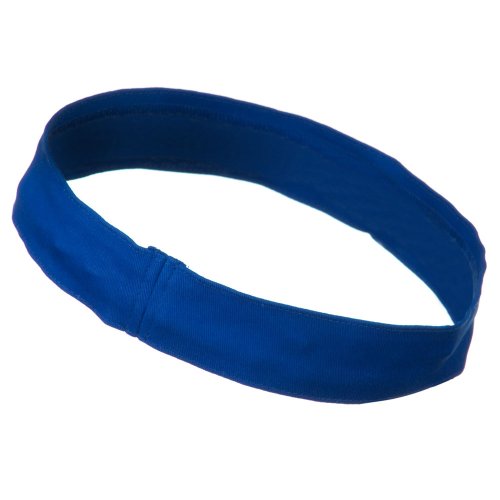 Cotton Twill Stretchable Hat Band - Royal OSFM