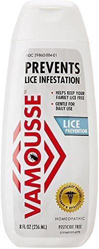 Vamousse Lice Prevention Daily Shampoo Application 8 oz by Vamousse