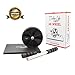 Ab Wheel - Ab Roller for Core Training - Ab Exercise Machine for Intense Abdominal Workout - The Perfect Home Gym Fitness Equipment - Includes Workout & Nutrition Guide and Comfortable Knee Pad