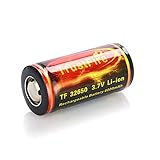 Docooler 32650 6000mAh 3.7V Rechargeable Lithium Battery with PCB Protected Board