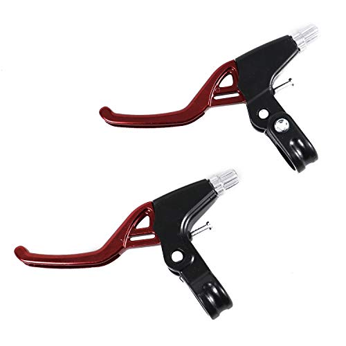 Monrocco 2 Pcs Brake Handle of Mountain Bike Folding Bicycle Speed Change Racing Car Brake Handle of All Aluminium Alloy Brake - Thumbnail 5