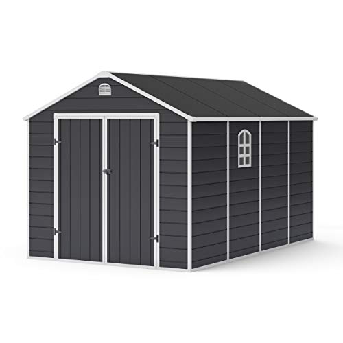BillyOh 8x12 Plastic Garden Shed With Foundation Kit - ASTONSHEDSUK
