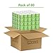 Marcal Toilet Paper 100% Recycled - 2 Ply, White Bath Tissue, 504 Sheets Per Roll - 80 Rolls Per Case Green Seal Certified Toilet Paper 04580